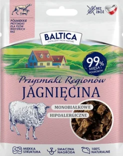 Baltica Monobiałkowe Przysmaki Regionów Jagnięcina dla psa op. 30g