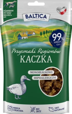 Baltica Monobiałkowe Przysmaki Regionów Kaczka dla psa op. 80g