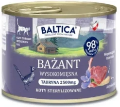 Baltica Smaki Regionów Adult Mono Pakiet degustacyjny Mokra karma dla kota op. 6x185g