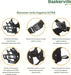 Baskerville Kaganiec fizjologiczny Ultra dla psa rozm. 6
