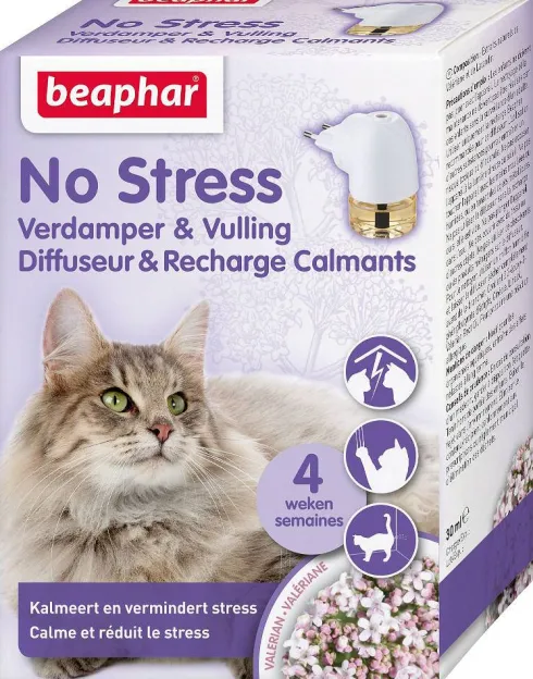 Beaphar Aromatyzer behawioralny No Stress dyfuzor+wkład dla kota poj. 30ml