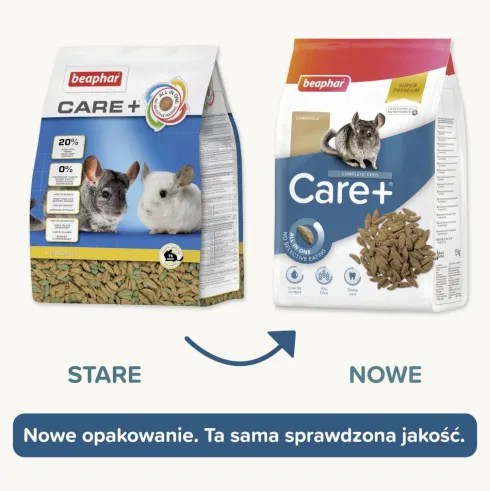 Beaphar CARE+ CHINCHILLA Sucha karma dla szynszyla op. 1.5kg