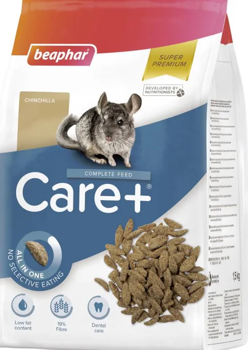Beaphar CARE+ CHINCHILLA Sucha karma dla szynszyla op. 1.5kg