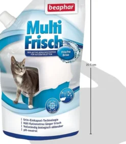 Beaphar Odświeżacz do kuwet Multi Fresh dla kota op. 400g