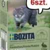 Bozita Adult Królik w sosie Mokra Karma dla kota op. 370g Pakiet 6szt.