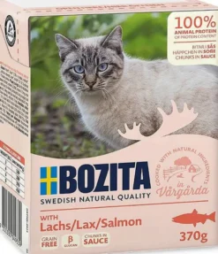 Bozita Adult Łosoś w sosie Mokra Karma dla kota op. 370g