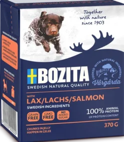 Bozita Adult Salmon in Jelly Mokra Karma dla psa op. 370g WYPRZEDAŻ