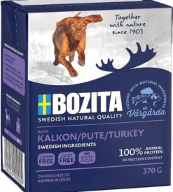 Bozita Adult Turkey in Jelly Mokra Karma dla psa op. 370g WYPRZEDAŻ
