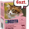 Bozita Adult Wołowina w galaretce Mokra Karma dla kota op. 370g Pakiet 6szt.