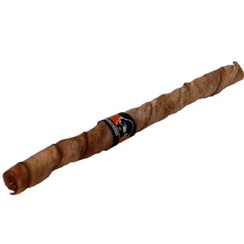 Bravo Kość prosta SKRĘCONA aromat masła orzechowego dla psa dł. 25cm