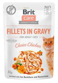 Brit Care Adult Fillets in Gravy Mokra Karma dla kota op. 12x85g