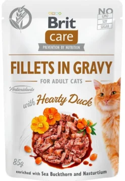Brit Care Adult Fillets in Gravy Mokra Karma dla kota op. 12x85g