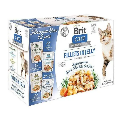 Brit Care Adult Fillets in Jelly Mokra Karma dla kota op. 12x85g