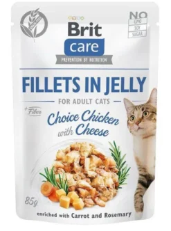 Brit Care Adult Fillets in Jelly Mokra Karma dla kota op. 12x85g