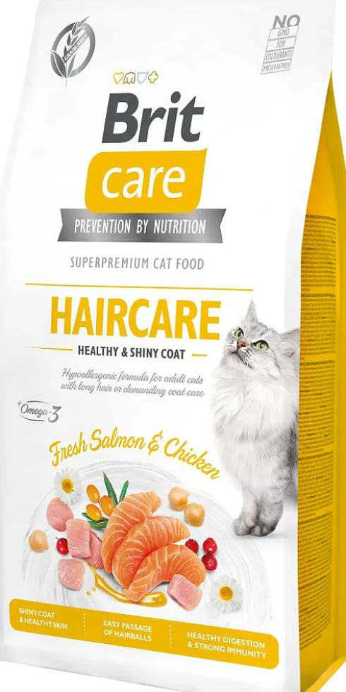 Brit Care Cat Grain-Free Haircare Sucha Karma dla kota op. 400g