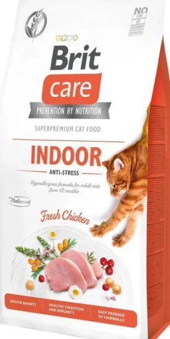 Brit Care Cat Grain-Free Indoor Sucha Karma dla kota op. 400g