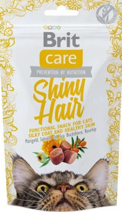 Brit Care Cat Przysmak Snack Shiny Hair dla kota op. 50g