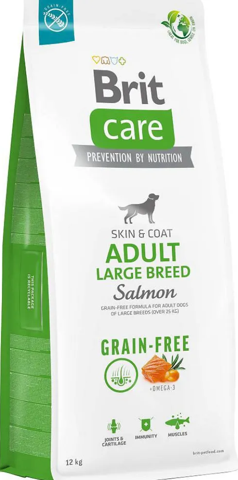 Brit Care GrainFree Adult Large Salmon Sucha Karma dla psa op. 2x12kg MEGA-PAK