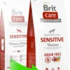 Brit Care Grain-Free Adult Sensitive Venison Sucha Karma dla psa op. 12kg+ Dolina Noteci Przysmak Allergy Relief op. 7szt. GRATIS