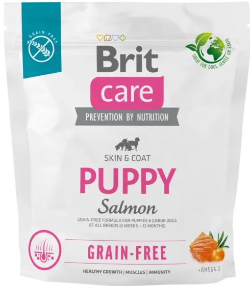 Brit Care Grain-Free Puppy Salmon Sucha Karma dla szczeniaka op. 1kg