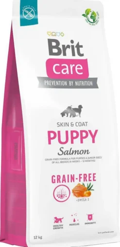 Brit Care Grain-Free Puppy Salmon Sucha Karma dla szczeniaka op. 2x12kg MEGA-PAK
