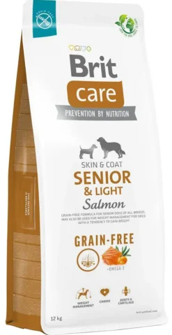 Brit Care Grain-Free Senior&Light Salmon Sucha Karma dla psa op. 2x12kg MEGA-PAK