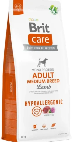 Brit Care Hypoallergenic Adult Medium Breed Lamb Sucha Karma dla psa op. 12kg