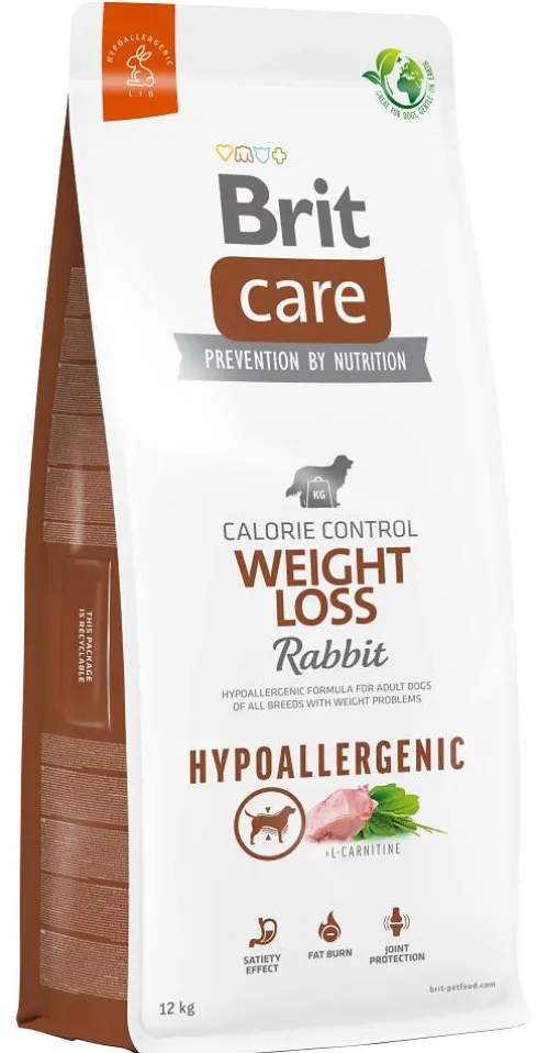 Brit Care Hypoallergenic Adult Weight Loss Rabbit Sucha Karma dla psa op. 2x12kg MEGA-PAK