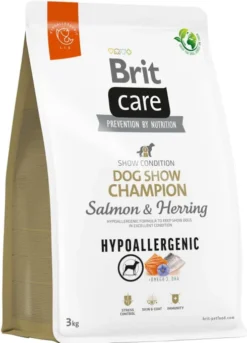 Brit Care Hypoallergenic Dog Show Champion Adult Salmon&Herring Sucha Karma dla psa op. 3kg
