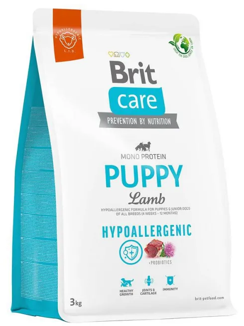 Brit Care Hypoallergenic Puppy Lamb Sucha Karma dla szczeniaka op. 3kg