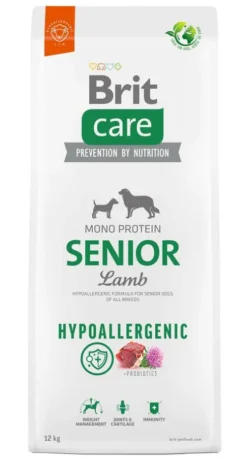 Brit Care Hypoallergenic Senior Lamb Sucha Karma dla psa op. 12kg