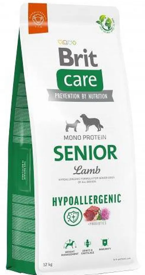 Brit Care Hypoallergenic Senior Lamb Sucha Karma dla psa op. 12kg