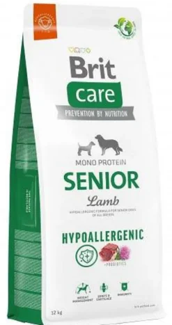 Brit Care Hypoallergenic Senior Lamb Sucha Karma dla psa op. 2x12kg MEGA-PAK