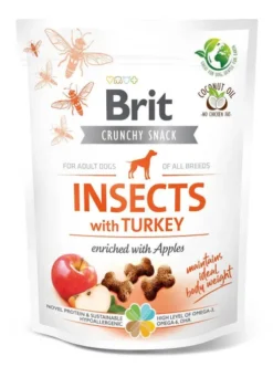 Brit Care Przysmak Crunchy Cracker Insect&Turkey dla psa op. 200g