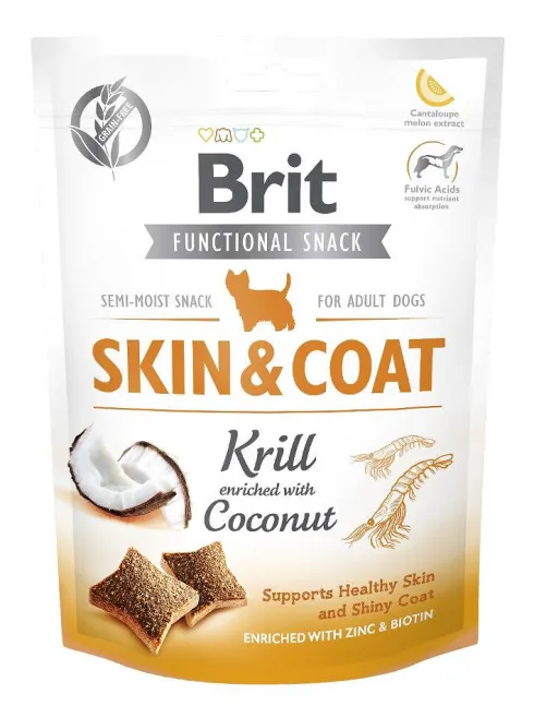 Brit Care Przysmak Functional Snack Skin&Coat dla psa op. 150g