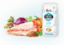 Brit Fresh Adult Large Breed Fish with Pumpkin Sucha Karma dla psa op. 12kg