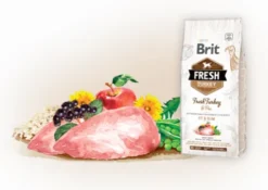 Brit Fresh Fit&Slim Overweight&Senior Dogs Turkey with Pea Sucha Karma dla psa op. 2x12kg MEGA-PAK
