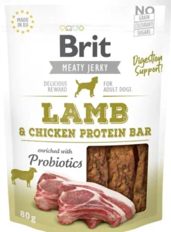 Brit Meaty Jerky Lamb Protein Bar dla psa op. 80g