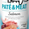 Brit Pate&Meat Adult Salmon Mokra Karma dla psa op. 400g Pakiet 12szt.