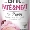 Brit Pate&Meat Puppy Chicken&Turkey Mokra Karma dla psa op. 400g
