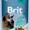 Brit Premium Adult Beef Fillets GRAVY Mokra Karma dla kota op. 85g