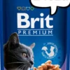 Brit Premium Adult dorsz (Cod Fish) w sosie Mokra Karma dla kota op. 100g Pakiet 24szt.