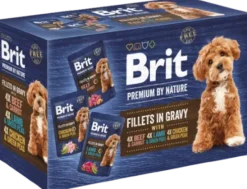 Brit Premium Adult Fillets in Gravy Multipack Mokra Karma dla psa op.12x85g