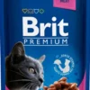 Brit Premium Adult kurczak i indyk w sosie Mokra Karma dla kota op. 100g