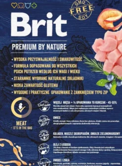 Brit Premium by Nature Adult Extra Large Sucha Karma dla psa op. 15kg