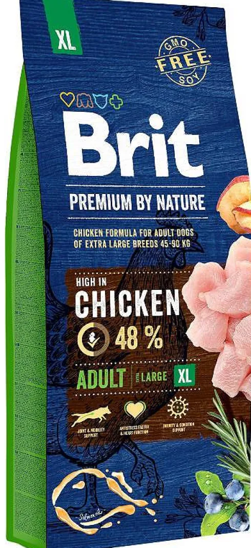 Brit Premium by Nature Adult Extra Large Sucha Karma dla psa op. 2x15kg MEGA-PAK