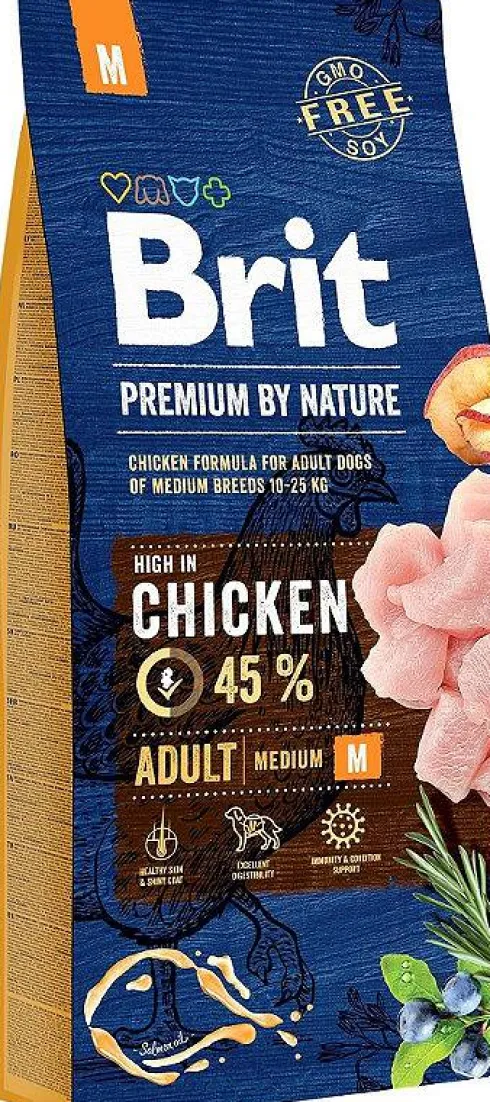 Brit Premium by Nature Adult Medium Sucha Karma dla psa op. 3kg