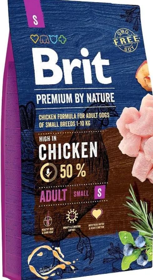 Brit Premium by Nature Adult Small Sucha Karma dla psa op. 3kg