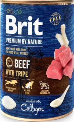 Brit Premium by Nature Beef with Tripe Mokra Karma dla psa op. 400g