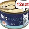 Brit Premium by Nature Cat Mousse Tuna Mokra Karma dla kota op. 85g Pakiet 12szt.